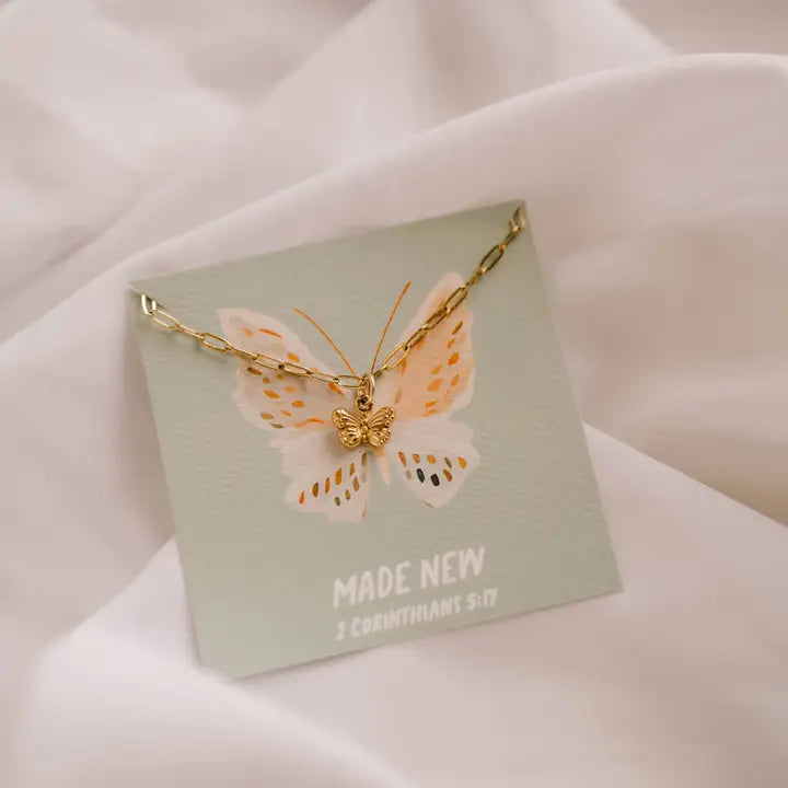 Made New Charm Necklace I Christian Jewelry