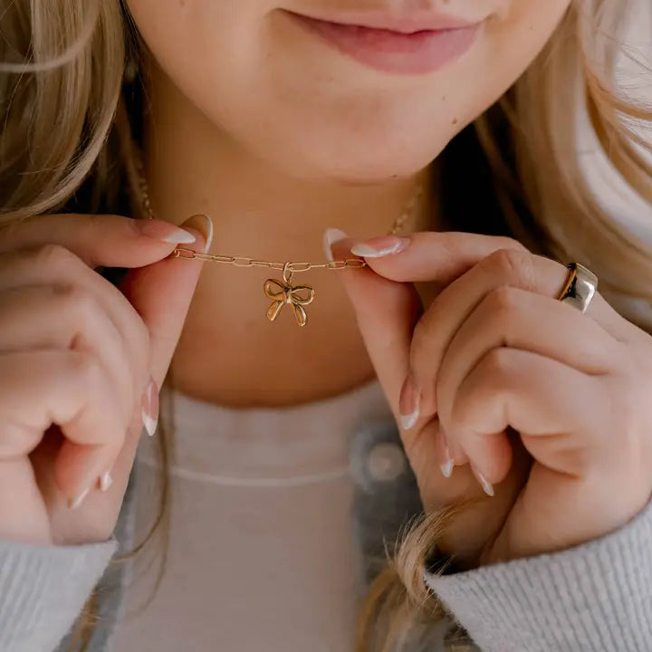 He Holds All Together Charm Necklace I Christian Jewelry