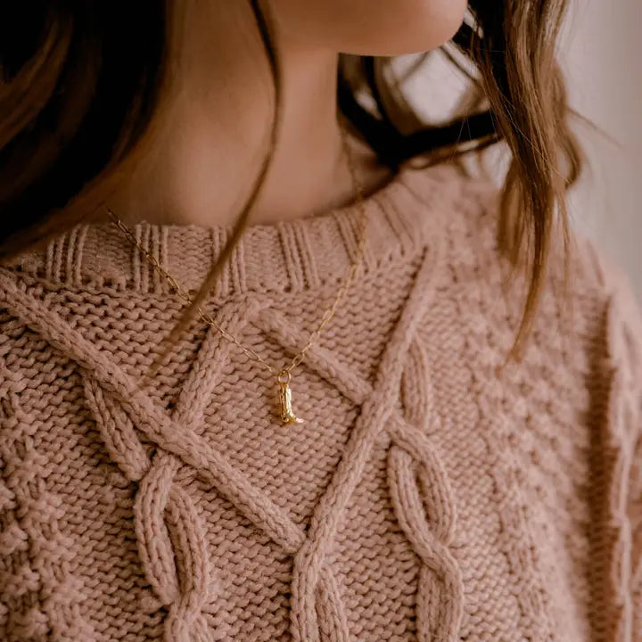 Walk By Faith Charm Necklace I Christian Jewelry