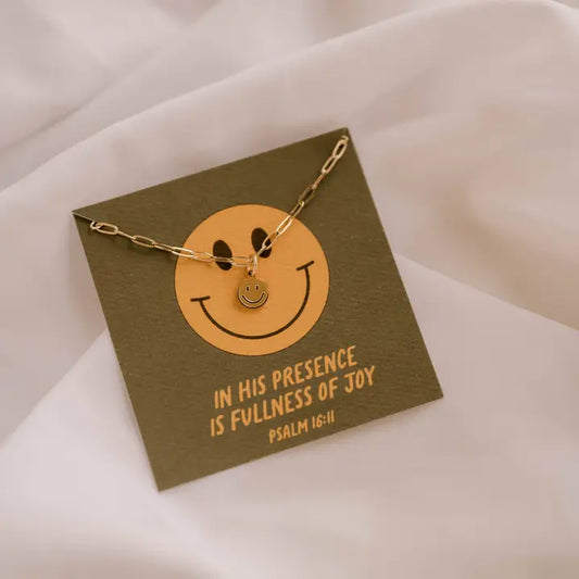 Fullness of Joy Charm Necklace I Christian Jewelry