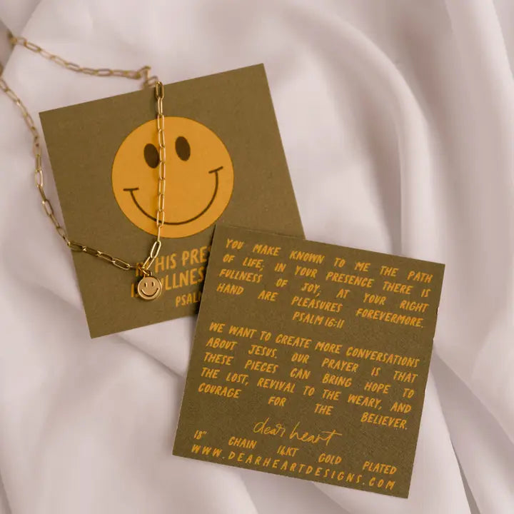 Fullness of Joy Charm Necklace I Christian Jewelry